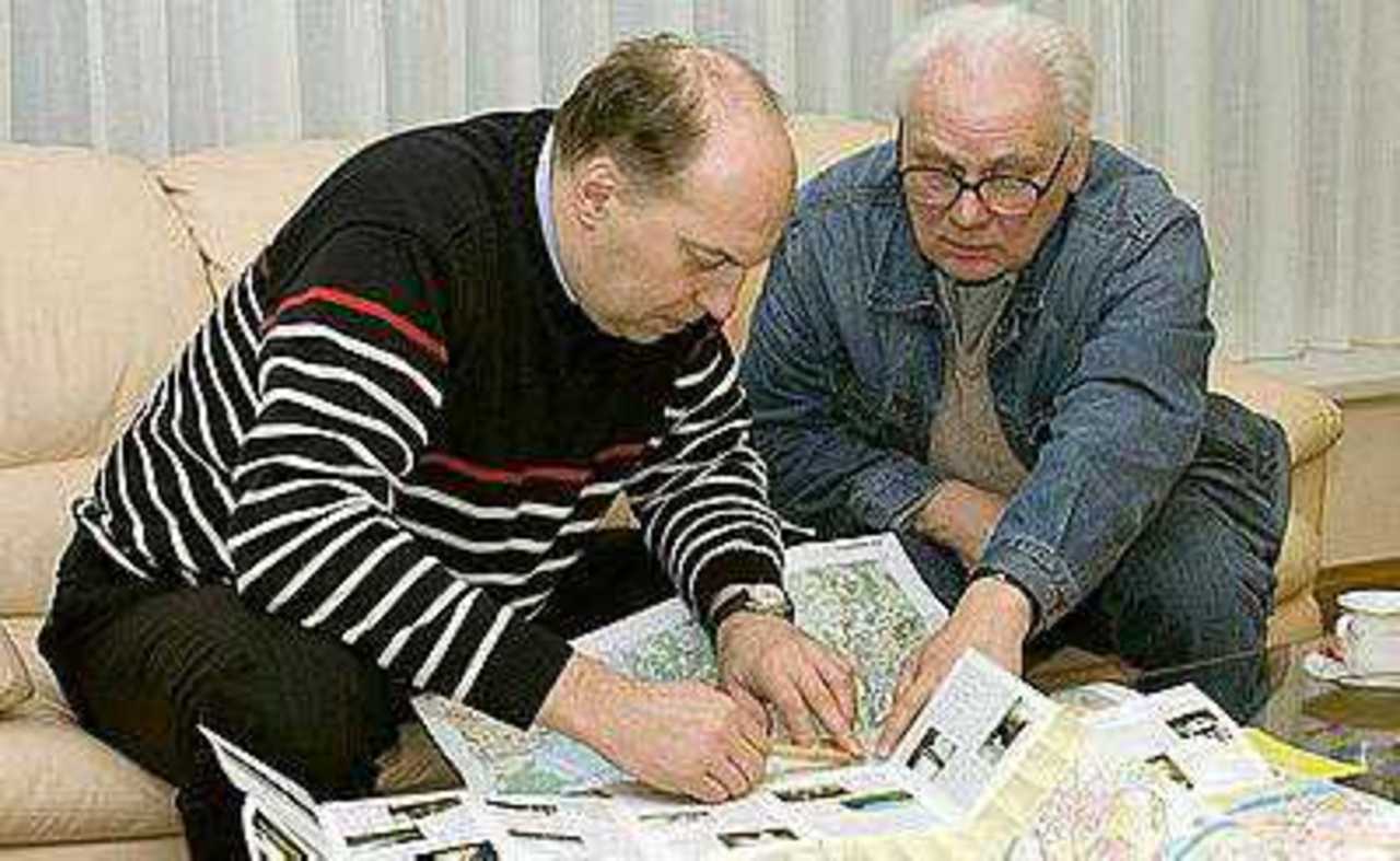 Юрий Силов и Янис Ермацанс в Доме Москвы. Фото Дмитрия Гулиева