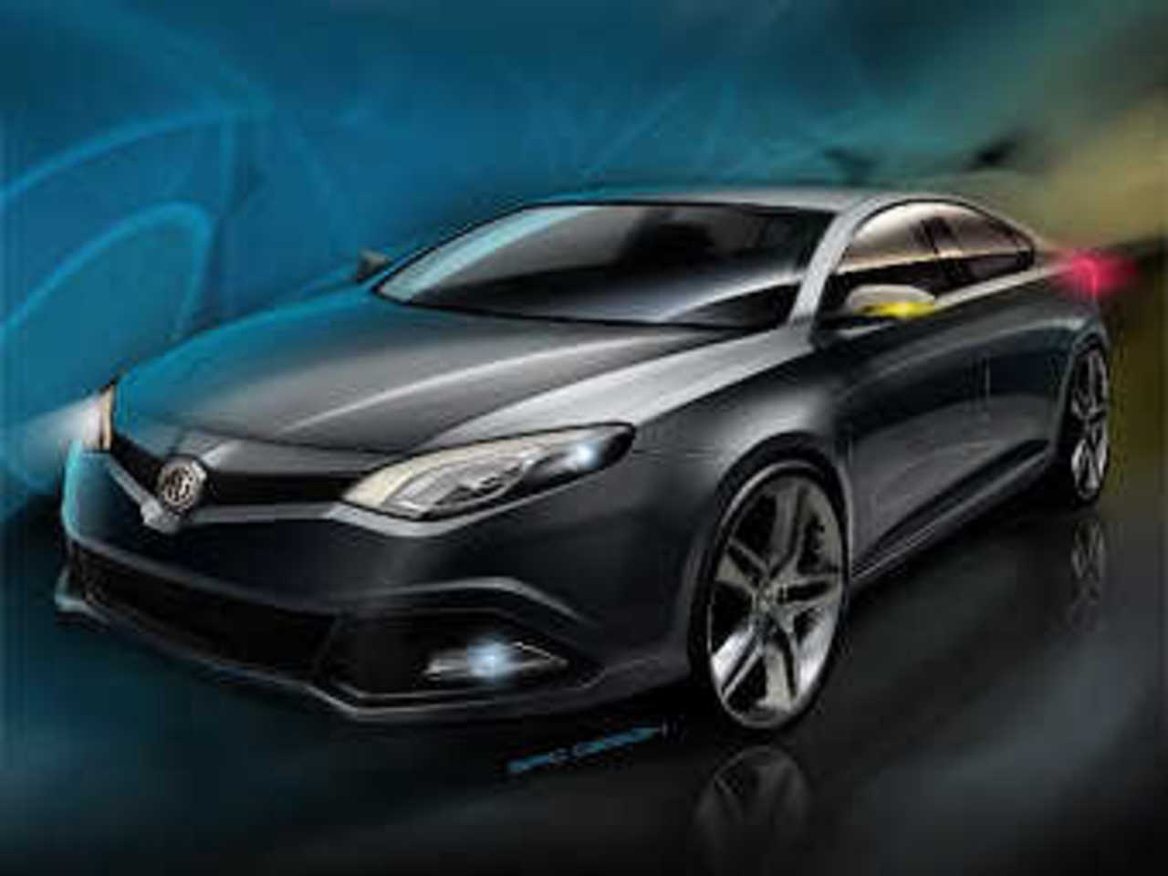 MG6. Иллюстрация Nanjing Automotive