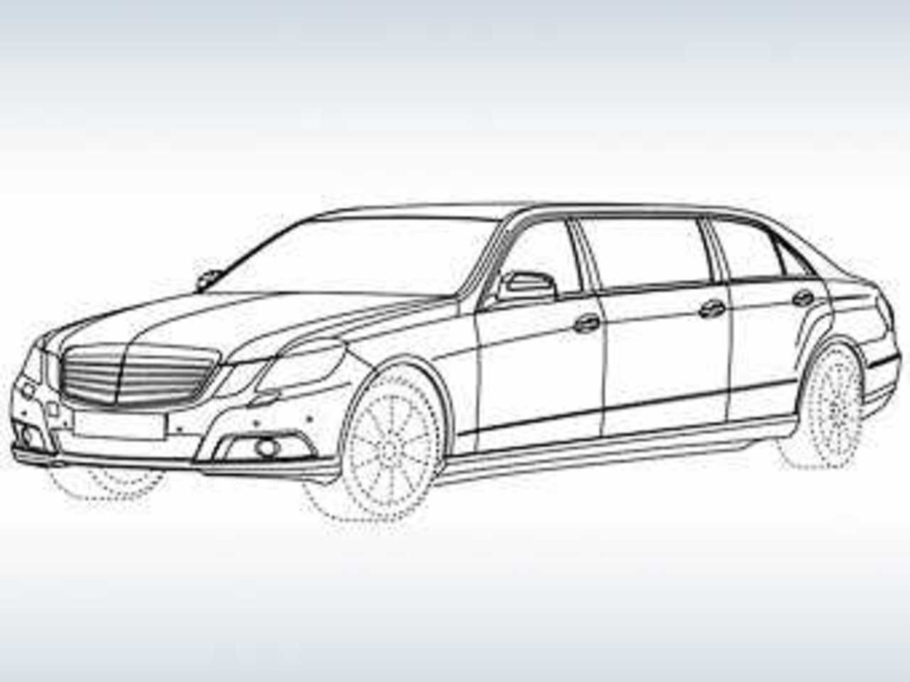 Лимузин на базе нового Mercedes-Benz E-Class. Фото с сайта autoblog.com