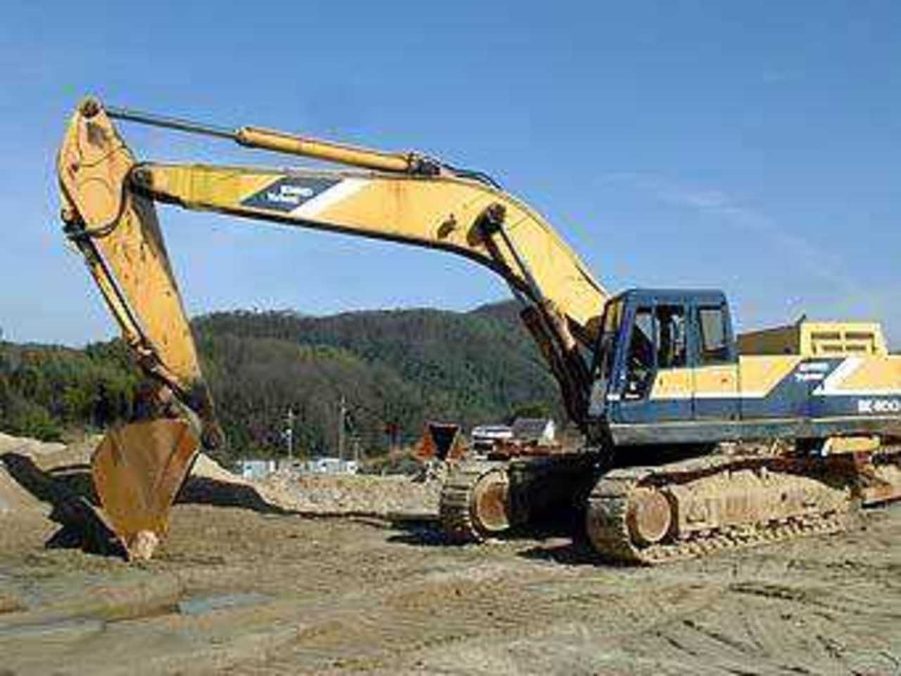 Экскаватор Kobelco. Фото с сайта компании