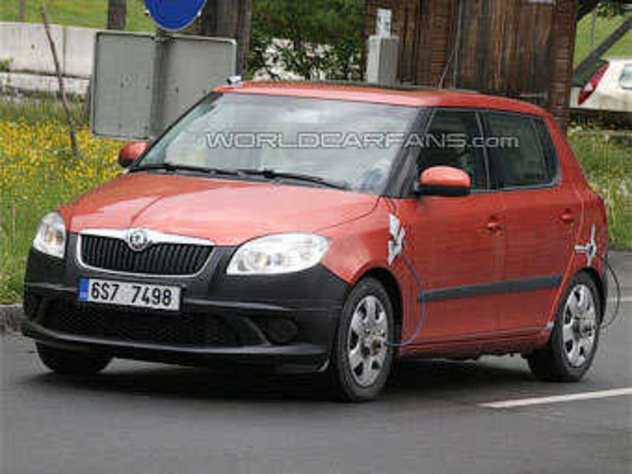 Skoda Fabia. Фото с сайта worldcarfans.com
