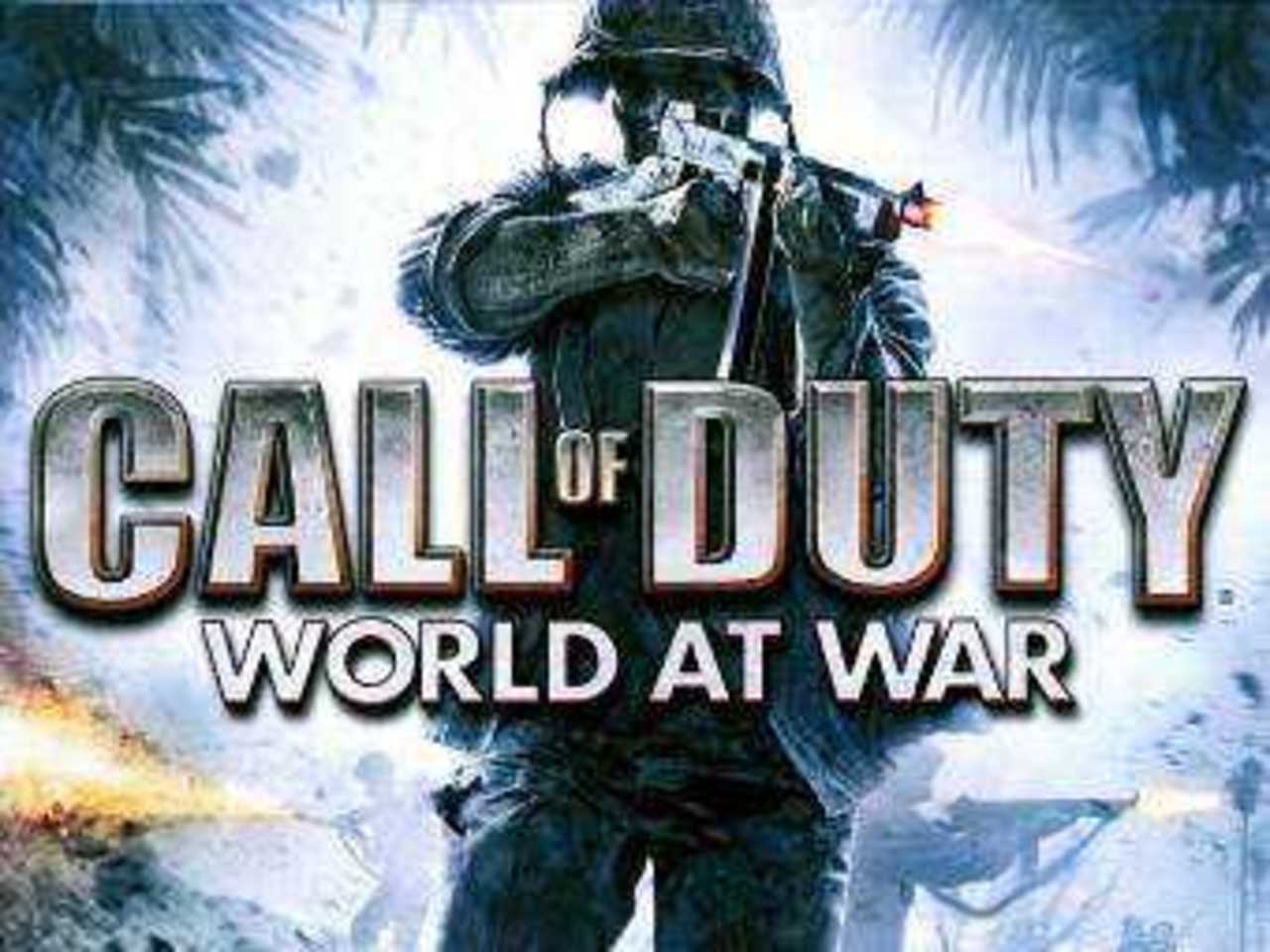Фрагмент обложки игры Call of Duty: World at War