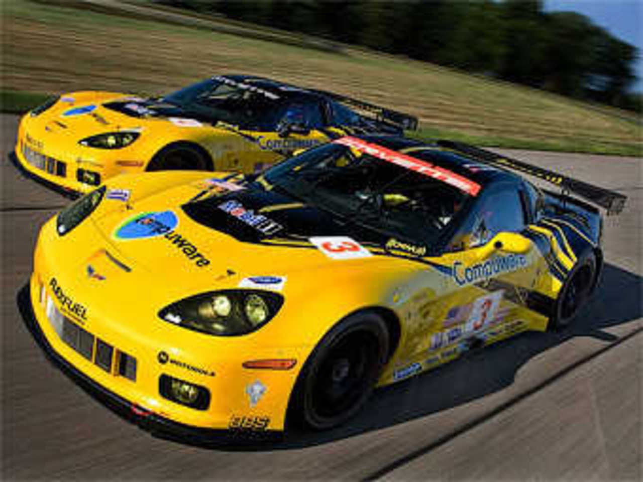 Chevrolet Corvette C6.R. Фото Chevrolet