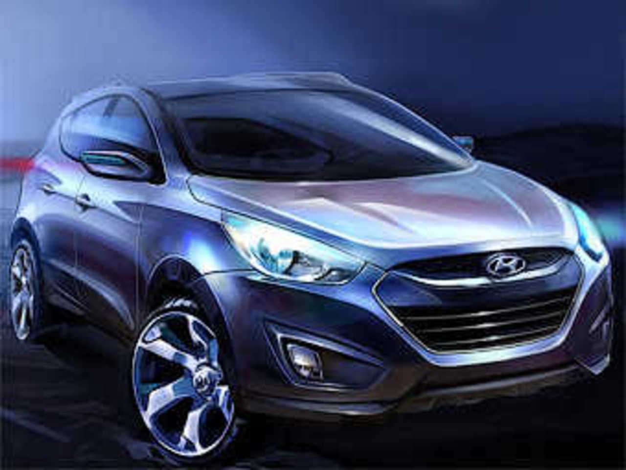 Hyundai ix35. Иллюстрации Hyundai