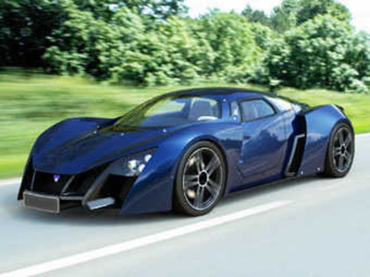 Marussia с новым кузовом