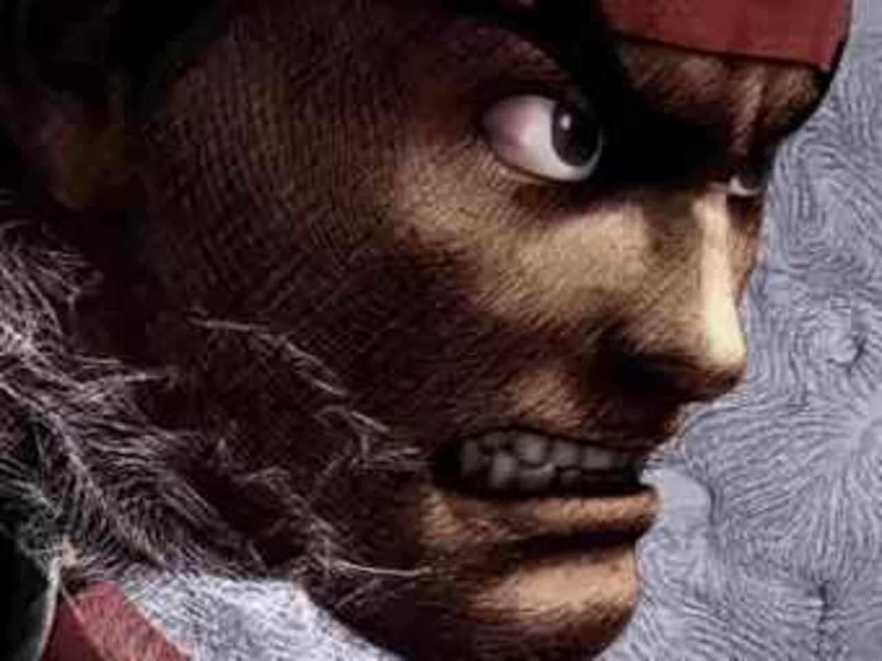 Кадр из первого трейлера игры Street Fighter IV