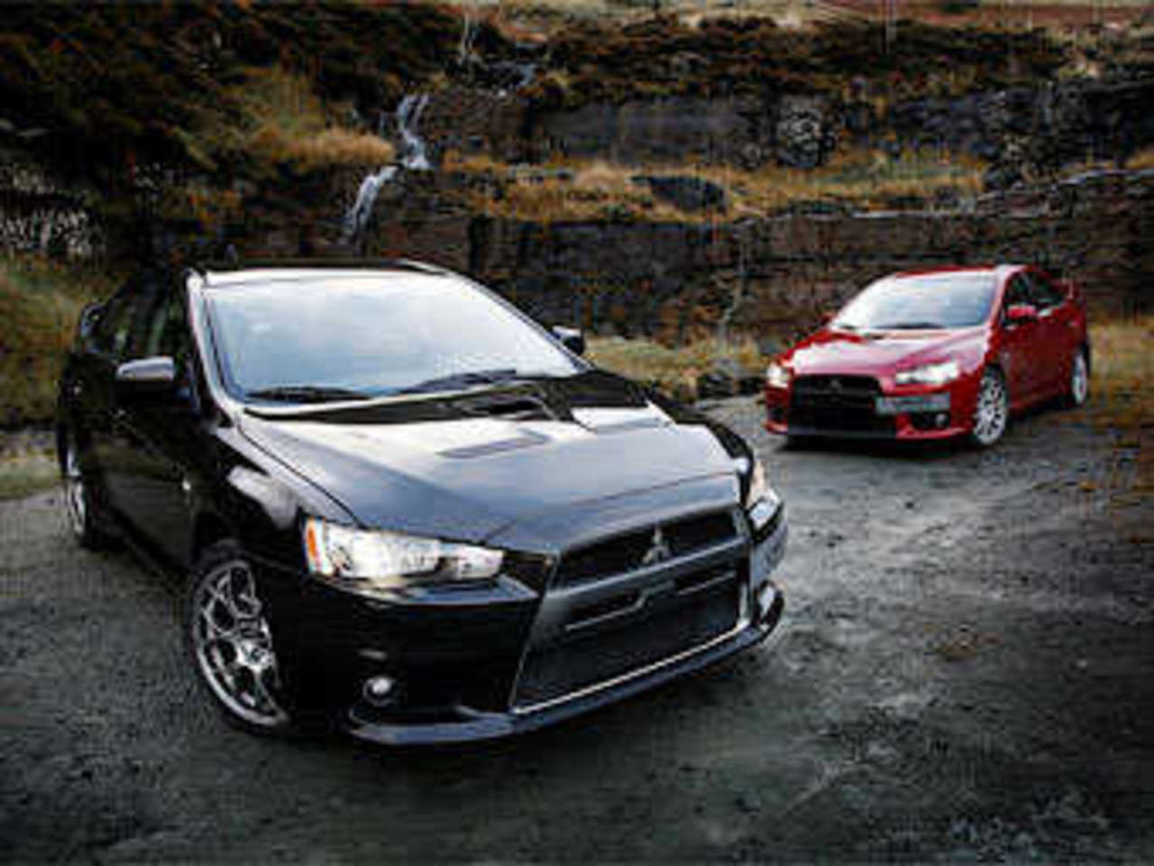 Mitsubishi Lancer Evo X. Фото Mitsubishi