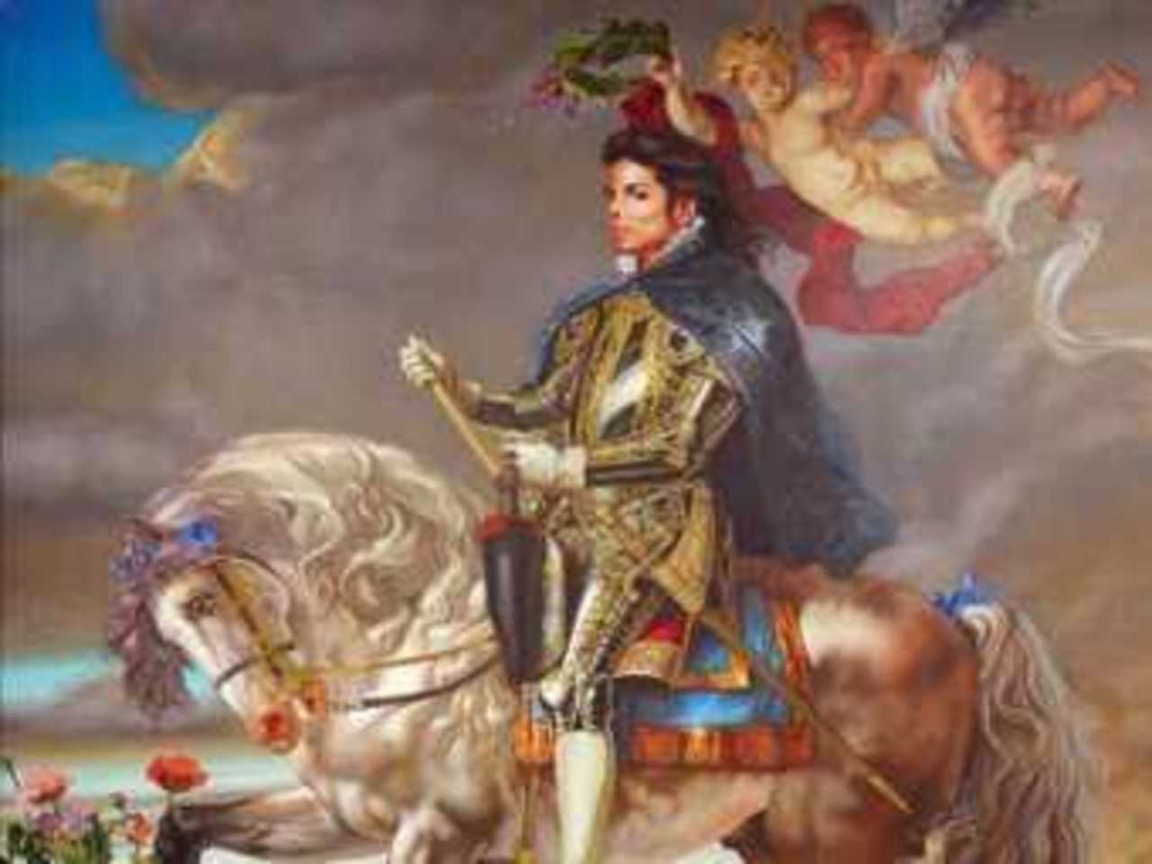 Портрет Майкла Джексона кисти Кьянде Уайли. Изображение с сайта The Art Newspaper