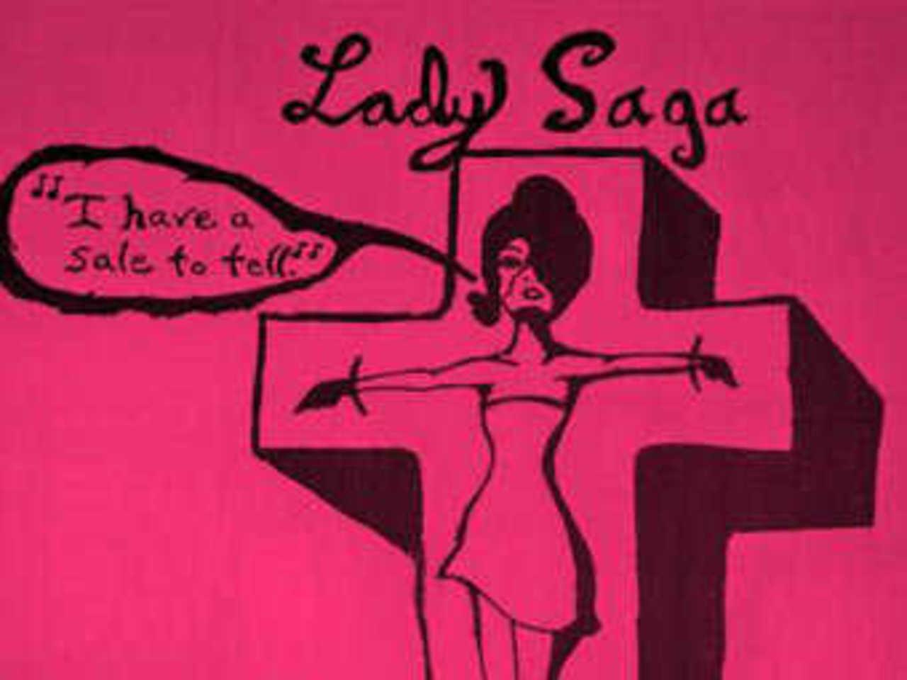 Фрагмент обложки комикса Lady Saga. Изображение с сайта brianeinersen.com