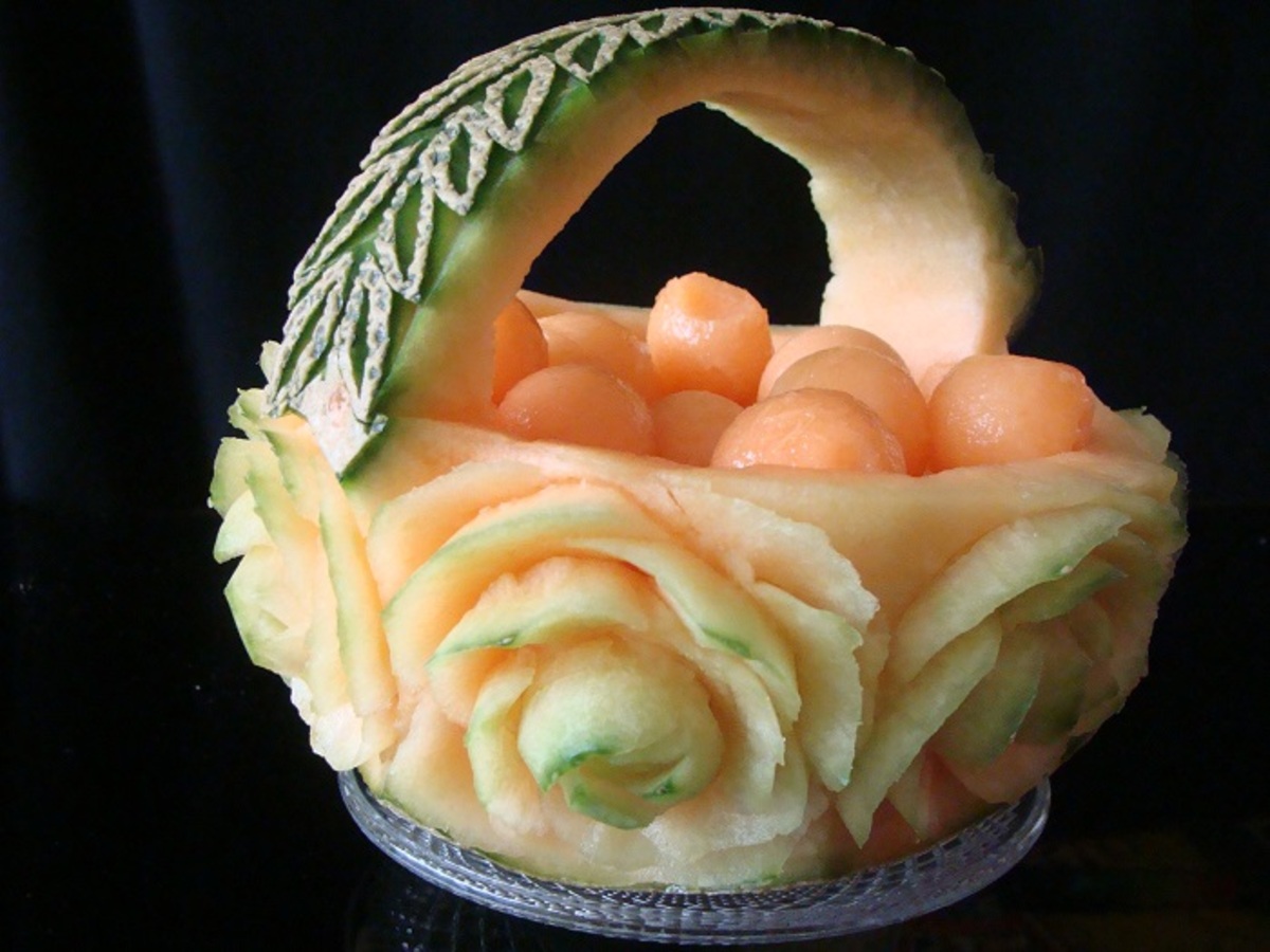 Изящная корзинка