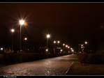 Ночь в парке Железнодорожников