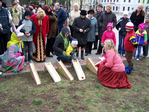 Пасха 2007, праздник на площади