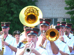 Военные оркестры на плацу Крепости (День города 2007)