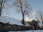 Крепость в снегу