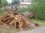 Ураган прошел по Елгавас