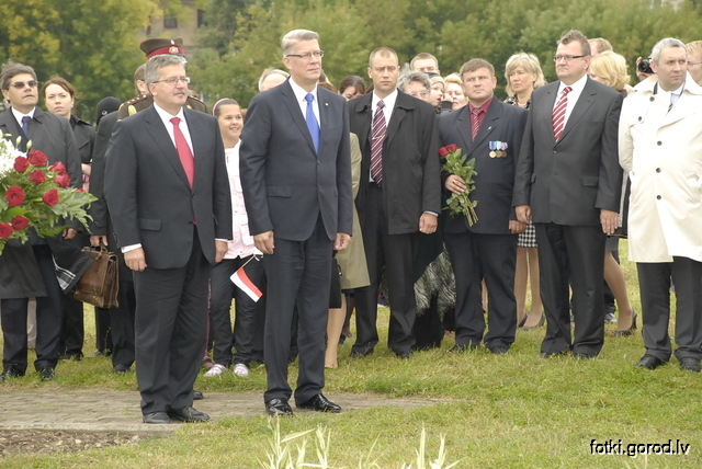 Президенты Латвии и Польши в Даугавпилсе