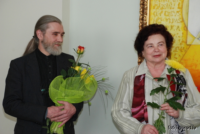 Открытие выставки картин Михеева Григория