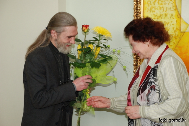 Открытие выставки картин Михеева Григория