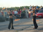 Огненное шоу от "QQ Fire" Drag Race июнь 2007