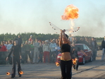 Огненное шоу от "QQ Fire" Drag Race июнь 2007