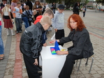 Праздник 1 сентября на площади Венибас