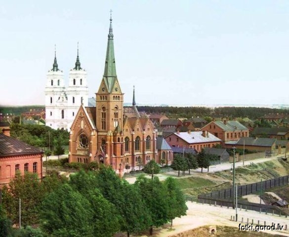 Двинск. Католический собор. 1912
